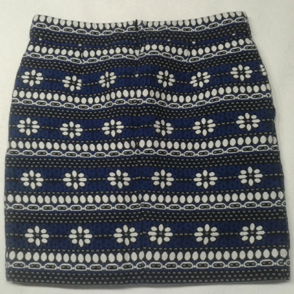 J. Crew floral embroidered mini skirt size 2